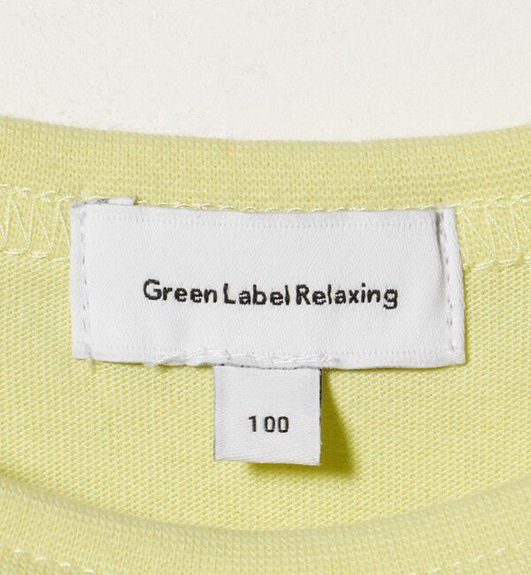UNITED ARROWS green label relaxing「チェック フリル Tシャツ / キッズ 100cm-130cm」|Tシャツ・カットソー|