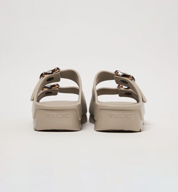 UNITED ARROWS green label relaxing「【別注】＜TELIC&times;Begin&times;GLR＞ ダブル バックル サンダル」|サンダル|