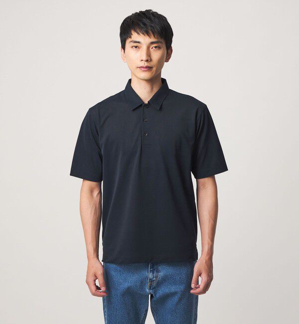 UNITED ARROWS green label relaxing「アイスコットン カノコ ポロシャツ -接触冷感-」|ポロシャツ|