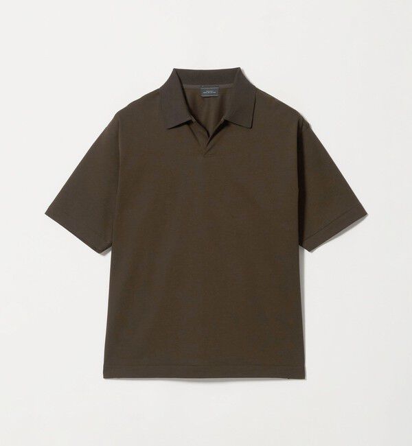 UNITED ARROWS green label relaxing「クリア MVS スキッパー 半袖 ポロシャツ」|Tシャツ・カットソー|