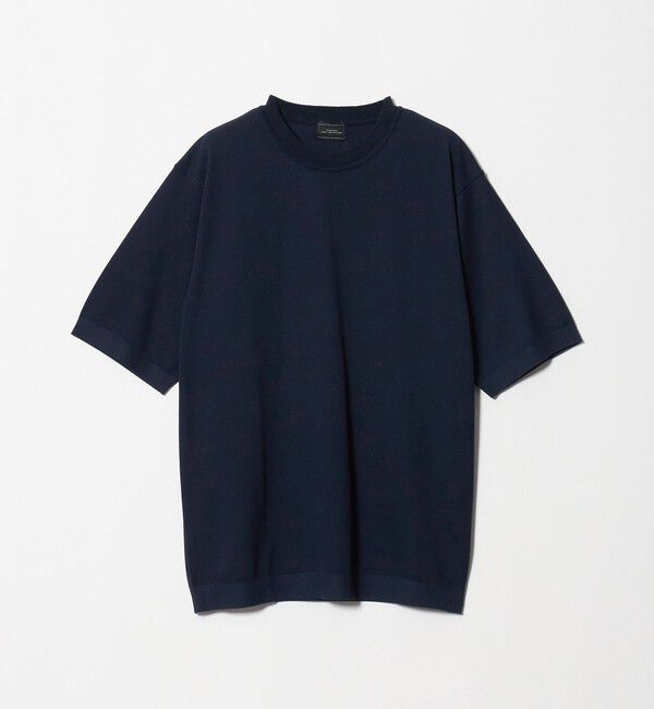 UNITED ARROWS green label relaxing「ニットライク カノコ クルーネック 半袖 Tシャツ」|Tシャツ・カットソー|