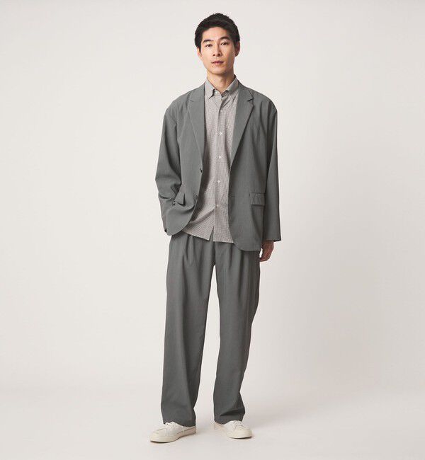 UNITED ARROWS green label relaxing「SHIELDRY ワイド 1P パンツ W4 -伸縮性・UVカット・遮熱-」|その他|