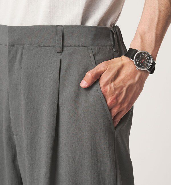 UNITED ARROWS green label relaxing「SHIELDRY ワイド 1P パンツ W4 -伸縮性・UVカット・遮熱-」|その他|