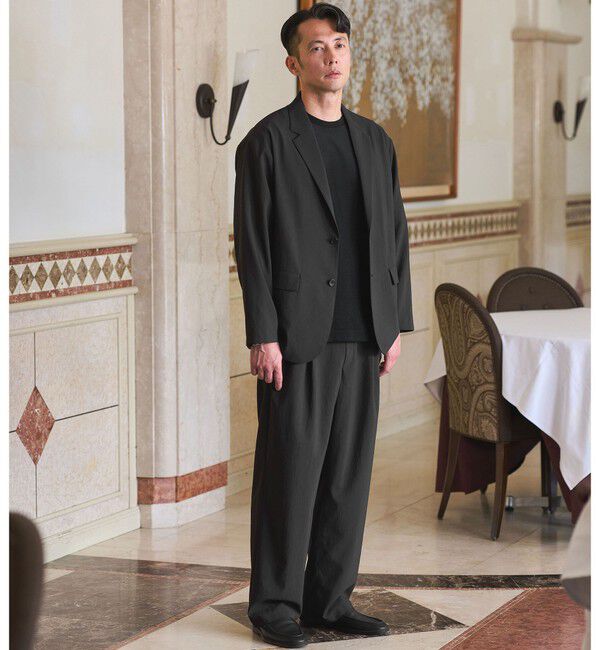 UNITED ARROWS green label relaxing「SHIELDRY ワイド 1P パンツ W4 -伸縮性・UVカット・遮熱-」|その他|