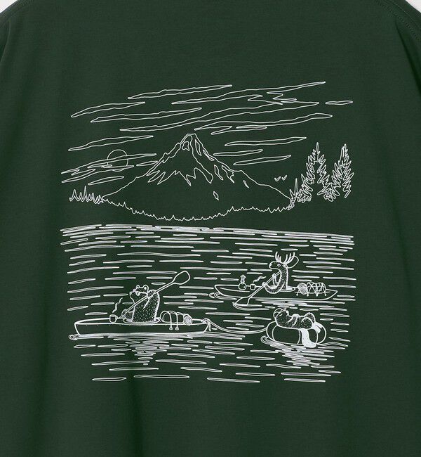 UNITED ARROWS green label relaxing「【別注】＜Columbia＞GLR Jonas グラフィック 半袖 Tシャツ」|Tシャツ・カットソー|