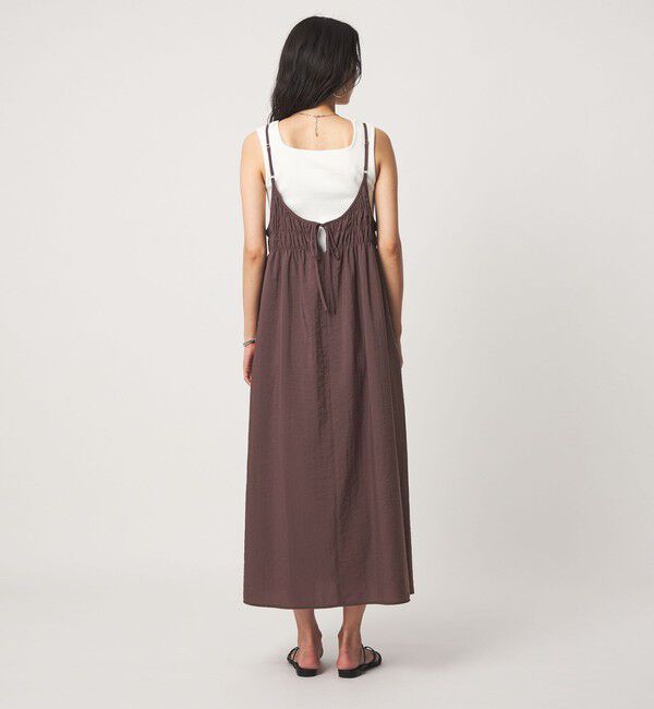 UNITED ARROWS green label relaxing「シャーリング キャミソール ワンピース」|ワンピース|