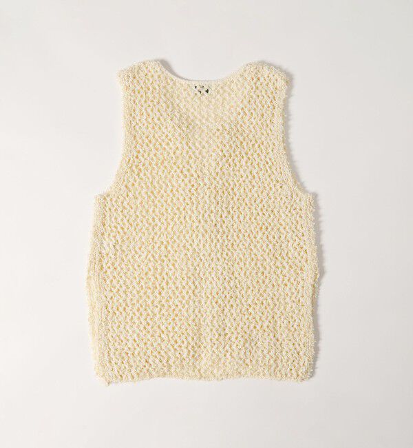 UNITED ARROWS green label relaxing「＜SEASONAL COLLECTION＞フリンジ ニット ジレ」|ニット・セーター|