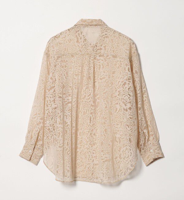 UNITED ARROWS green label relaxing「＜SEASONAL COLLECTION＞IPEKER オパール スカーフ シャツ」|シャツ・ブラウス|