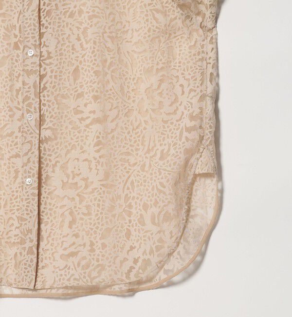UNITED ARROWS green label relaxing「＜SEASONAL COLLECTION＞IPEKER オパール スカーフ シャツ」|シャツ・ブラウス|