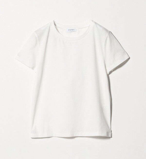 ATTISESSION「＜ATTISESSION＞コットン スター スリーブ Tシャツ」|Tシャツ・カットソー|