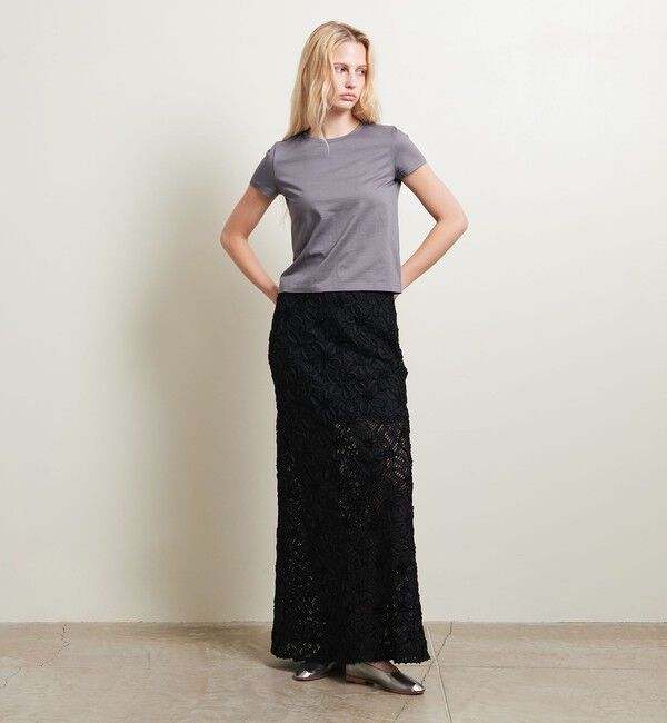 ATTISESSION「＜ATTISESSION＞コットン スター スリーブ Tシャツ」|Tシャツ・カットソー|