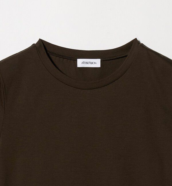 ATTISESSION「＜ATTISESSION＞コットン スター スリーブ Tシャツ」|Tシャツ・カットソー|