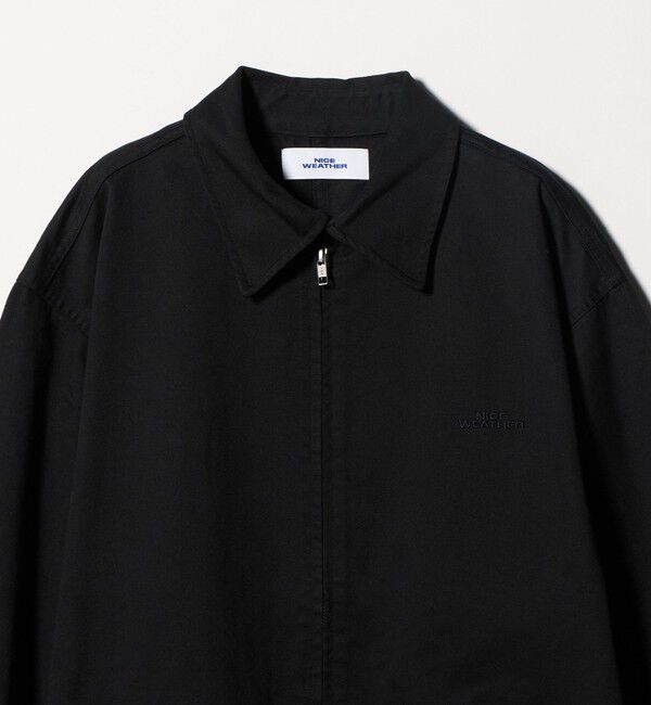 NICE WEATHER「＜NICE WEATHER＞ロゴ ジップブルゾン」|その他|