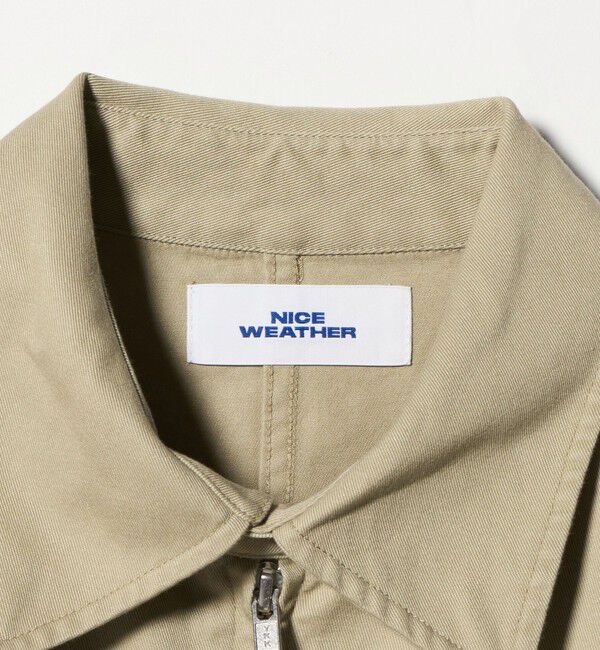 NICE WEATHER「＜NICE WEATHER＞ロゴ ジップブルゾン」|その他|