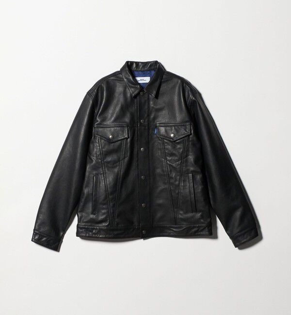 NICE WEATHER「＜NICE WEATHER＞バッファローレザー トラッカージャケット」|その他|