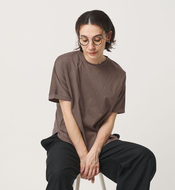 BEAUTY&YOUTH UNITED ARROWS「コットン天竺 ラウンドヘム Tシャツ」|Tシャツ・カットソー|