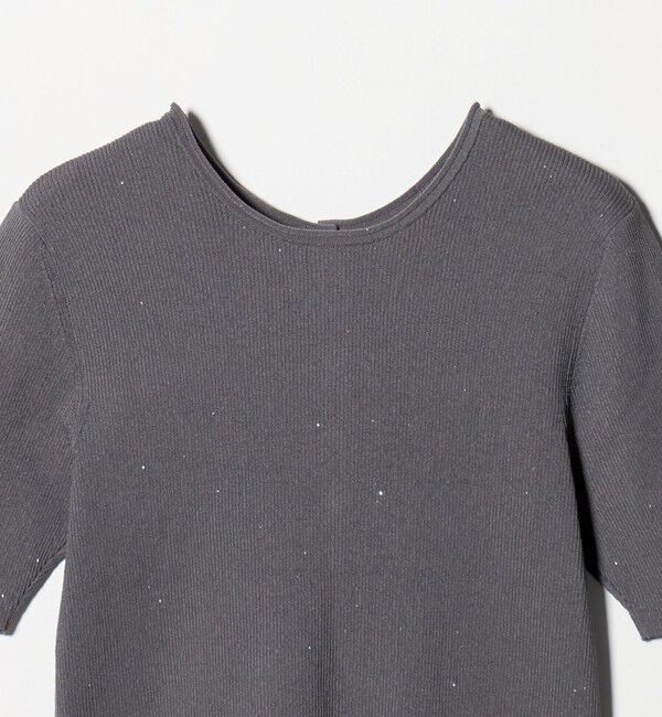 BEAUTY&YOUTH UNITED ARROWS「スパンコール ハーフスリーブ ２WAYカーディガン ウォッシャブル」|カーディガン|