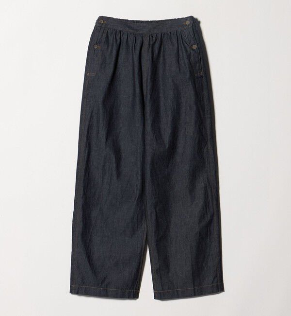 STEVEN ALAN「＜Steven Alan＞ライトオンスデニム ワイドパンツ」|デニム|