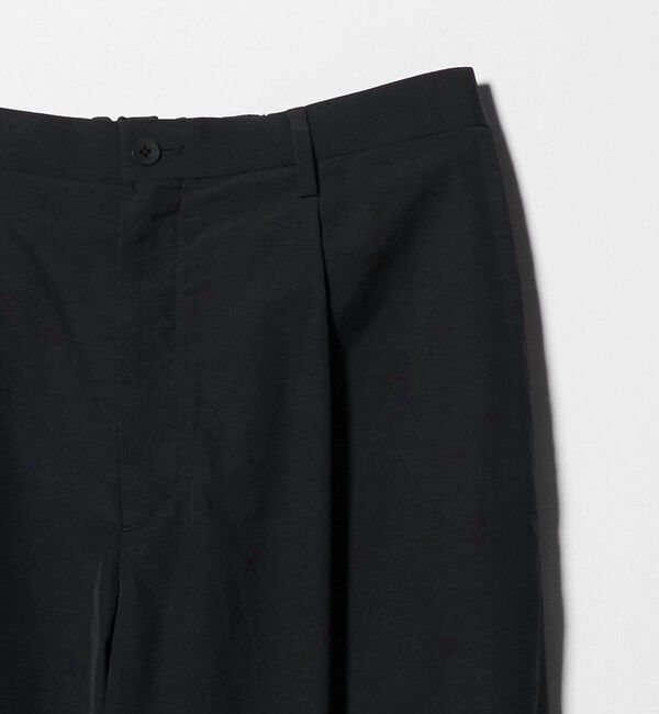 BEAUTY&YOUTH UNITED ARROWS「ライト フラックス 1プリーツ テーパード パンツ NO.9」|チノ|