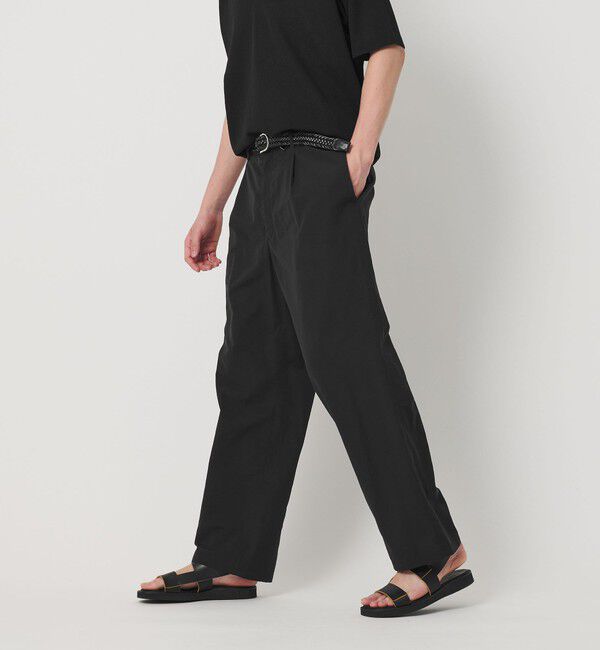 BEAUTY&YOUTH UNITED ARROWS「ライト フラックス 1プリーツ テーパード パンツ NO.9」|チノ|