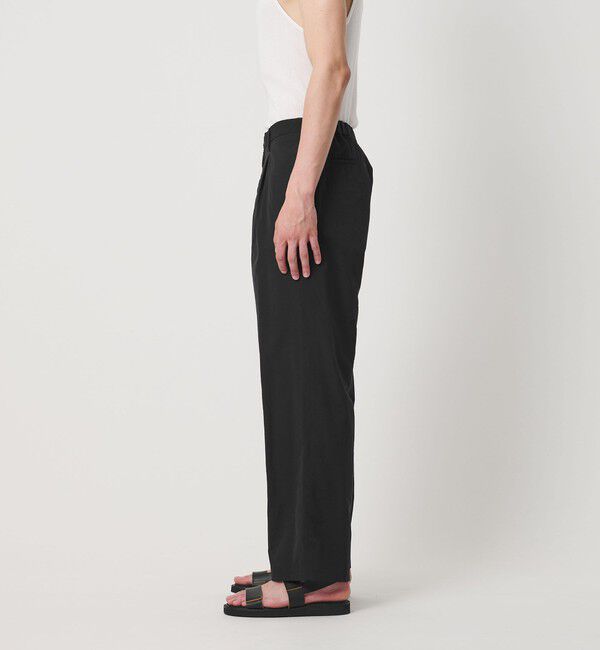 BEAUTY&YOUTH UNITED ARROWS「ライト フラックス 1プリーツ テーパード パンツ NO.9」|チノ|