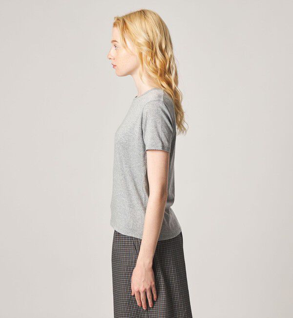 STEVEN ALAN「＜Steven Alan＞ラメジャージー シェルタック プルオーバー」|Tシャツ・カットソー|