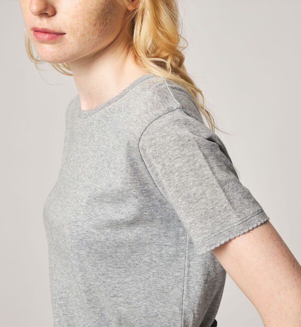 STEVEN ALAN「＜Steven Alan＞ラメジャージー シェルタック プルオーバー」|Tシャツ・カットソー|