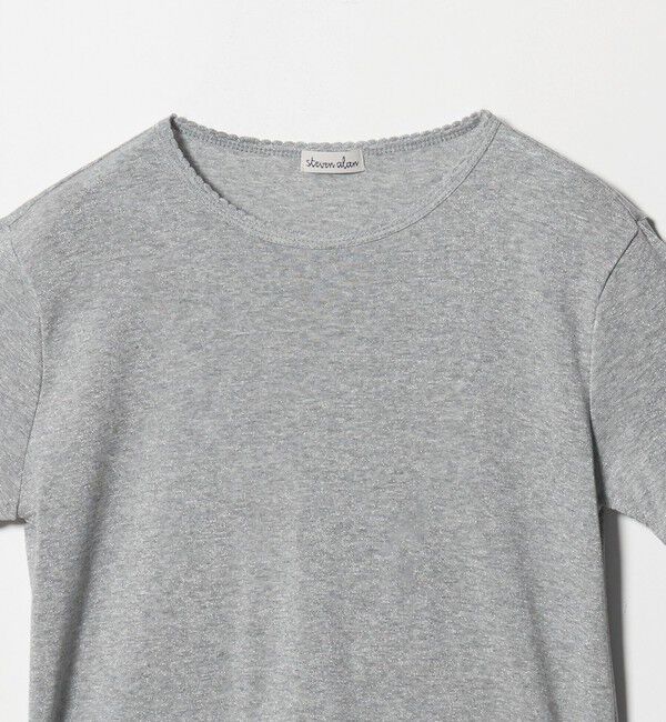 STEVEN ALAN「＜Steven Alan＞ラメジャージー シェルタック プルオーバー」|Tシャツ・カットソー|