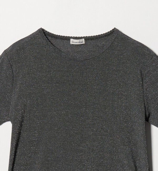 STEVEN ALAN「＜Steven Alan＞ラメジャージー シェルタック プルオーバー」|Tシャツ・カットソー|