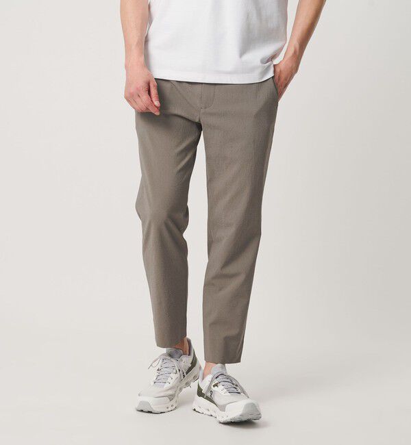 BEAUTY&YOUTH UNITED ARROWS「【WEB限定 WARDROBE SMART】サマーファンクション スキニー クロップドパンツ【吸水速乾】」|チノ|