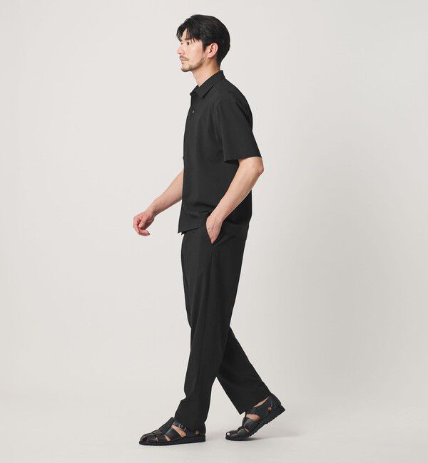 BEAUTY&YOUTH UNITED ARROWS「【WEB限定 WARDROBE SMART】サマーファンクション 1P ワイド スラックス【吸水速乾】」|チノ|