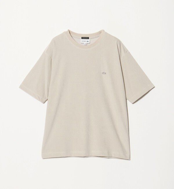 BEAUTY&YOUTH UNITED ARROWS「＜LACOSTE for BEAUTY&YOUTH＞ ワントーン パイル ショートスリーブ Tシャツ」|Tシャツ・カットソー|