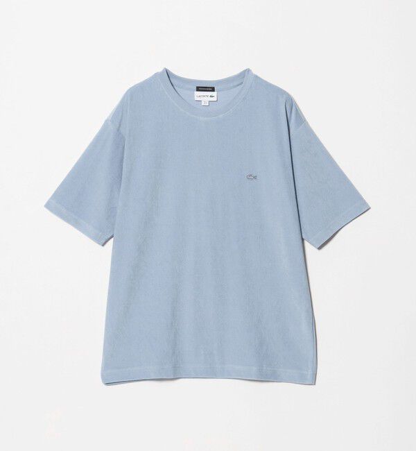 BEAUTY&YOUTH UNITED ARROWS「＜LACOSTE for BEAUTY&YOUTH＞ ワントーン パイル ショートスリーブ Tシャツ」|Tシャツ・カットソー|
