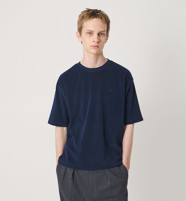 BEAUTY&YOUTH UNITED ARROWS「＜LACOSTE for BEAUTY&YOUTH＞ ワントーン パイル ショートスリーブ Tシャツ」|Tシャツ・カットソー|