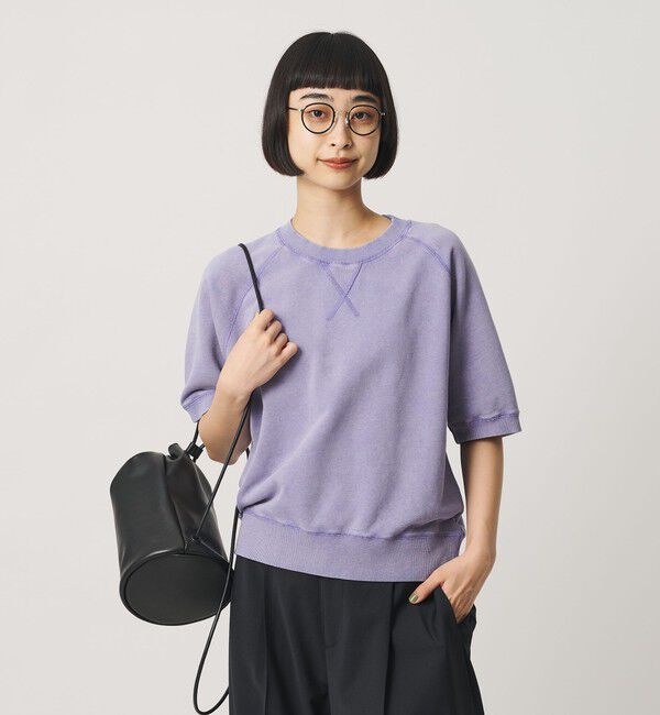 BEAUTY&YOUTH UNITED ARROWS「フェード ラグランスリーブ スウェット プルオーバー」|スウェット・ジャージ|LT.BLUE