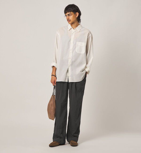 STEVEN ALAN「＜Steven Alan＞ シアー ナイロン ガーメントダイ イージー パンツ」|その他|