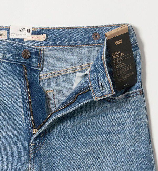 BEAUTY&YOUTH UNITED ARROWS「＜Levi's＞CINCH ワイドデニムパンツ」|デニム|
