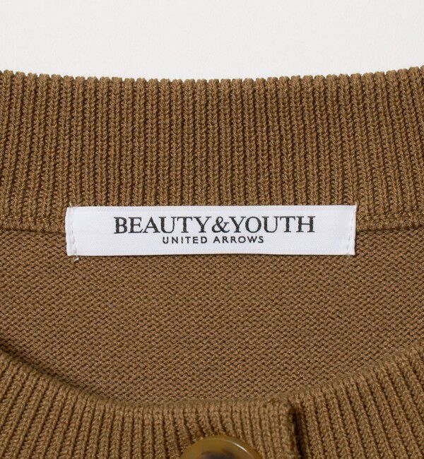 BEAUTY&YOUTH UNITED ARROWS「ポケット ハーフスリーブ カーディガン ウォッシャブル」|カーディガン|