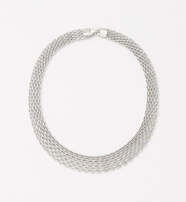BEAUTY&YOUTH UNITED ARROWS「ボリューム メタル ネックレス」|ネックレス|SILVER
