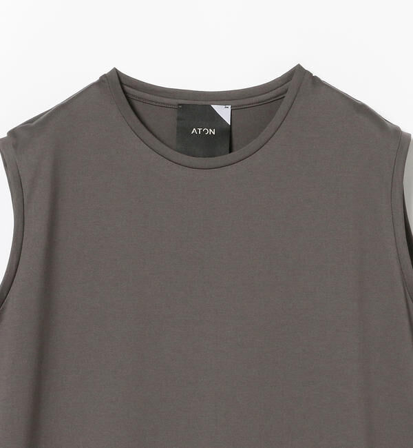 Demi-Luxe BEAMS 「ATON / スビン ノースリーブドレス」|ワンピース|