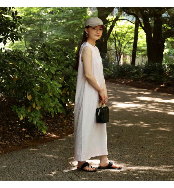 Demi-Luxe BEAMS 「ATON / スビン ノースリーブドレス」|ワンピース|