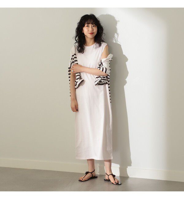 Demi-Luxe BEAMS 「ATON / スビン ノースリーブドレス」|ワンピース|