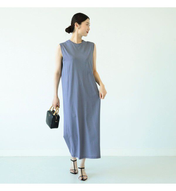 Demi-Luxe BEAMS 「ATON / スビン ノースリーブドレス」|ワンピース|