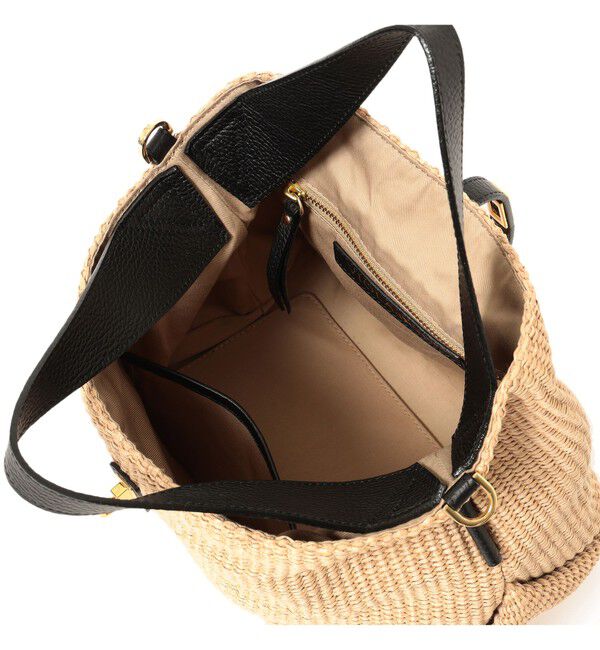 Demi-Luxe BEAMS 「VIOLAd&rsquo;ORO / SANDRO ラフィア 2WAY トートバッグ」|トートバッグ|