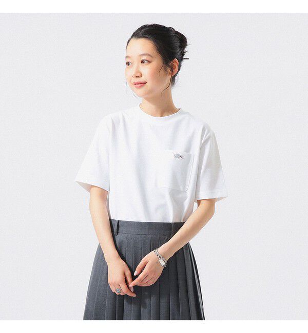 BEAMSBOY「LACOSTE / クラシック フィット Tシャツ」|Tシャツ・カットソー|WHITE