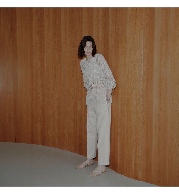BEAMSBOY「ジャージー イージー パンツ」|チノ|