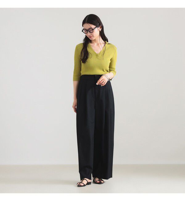 Demi-Luxe BEAMS 「16ゲージ コットン スキッパー ニット」|ニット・セーター|