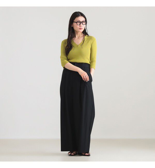 Demi-Luxe BEAMS 「16ゲージ コットン スキッパー ニット」|ニット・セーター|