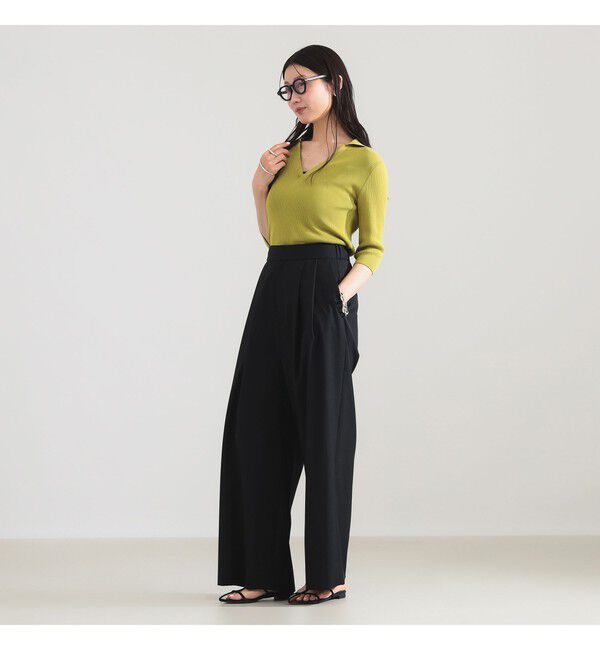 Demi-Luxe BEAMS 「16ゲージ コットン スキッパー ニット」|ニット・セーター|