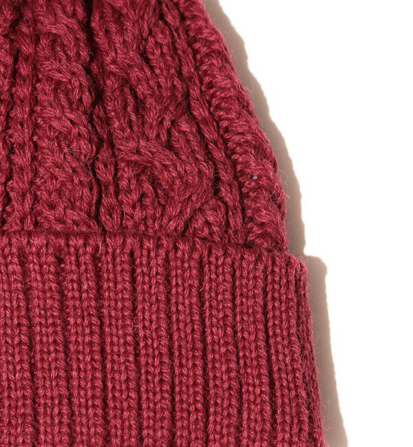 BEAMS PLUS「Cable Watch Cap」|ニット帽|